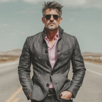 Men's Classic Casual Stand-collar Cotton Blend Jacket MTA2407L1K