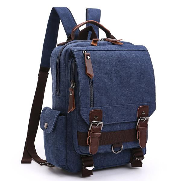 CASUAL CANVAS OUTDOOR TRAVEL BACKPACK 52963602M